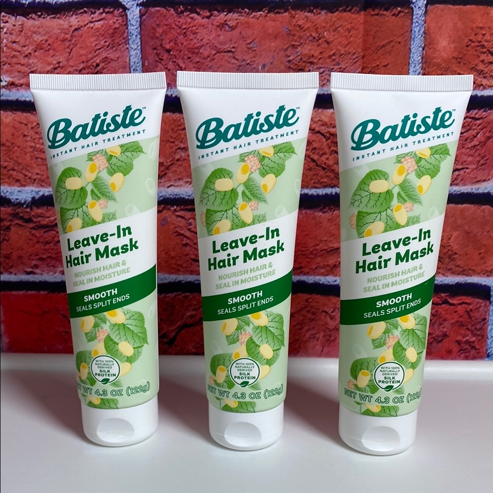 Batiste Leave-In Hair‎ Mask Bundle Lot of 3 NIP